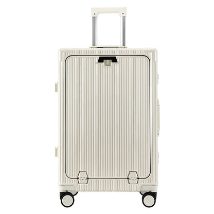 Open suitcase