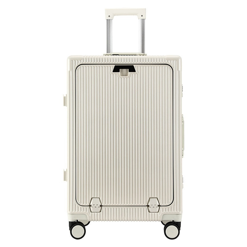 Open suitcase
