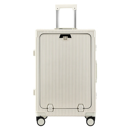 Open suitcase