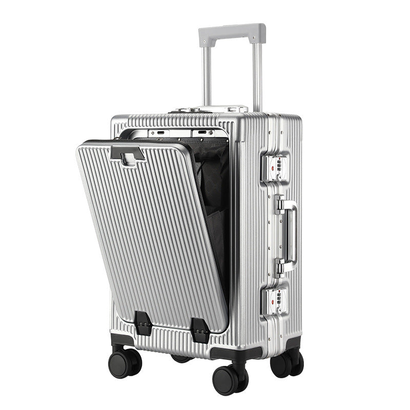 Open suitcase