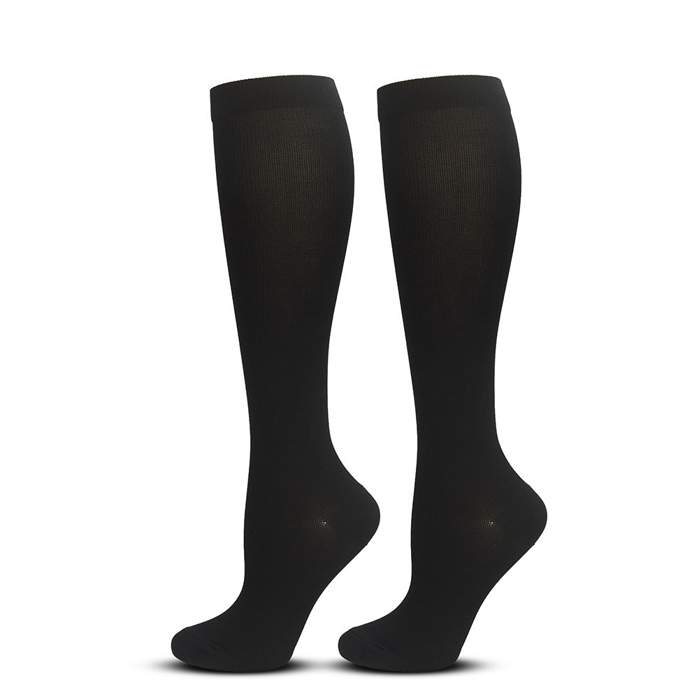 Open Toe Compression Socks Breathable Calf Support