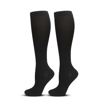 Open Toe Compression Socks Breathable Calf Support