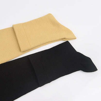 Open Toe Compression Socks Breathable Calf Support