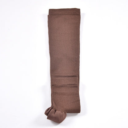 Open Toe Compression Socks Elastic Sports Socks for Men Women