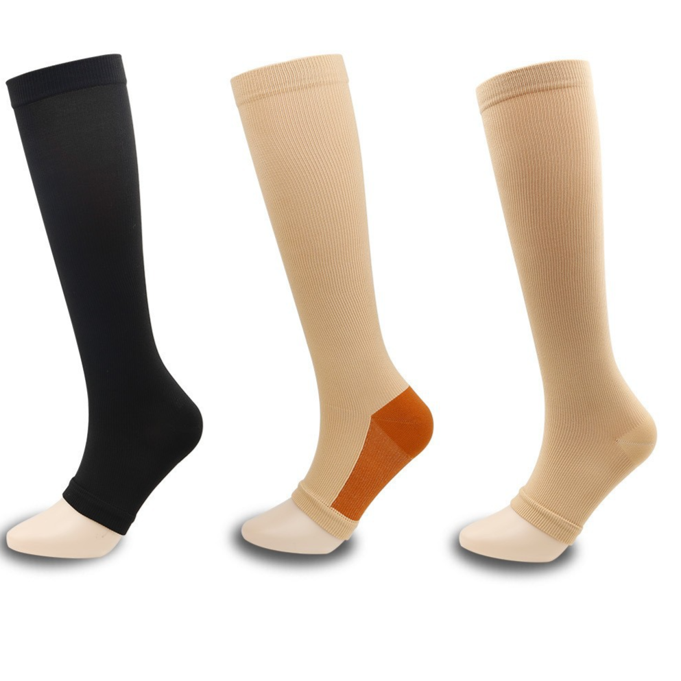 Open Toe Compression Socks