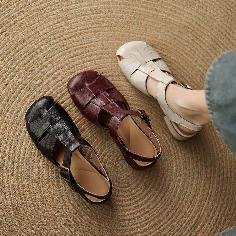Open-toe sandals for women