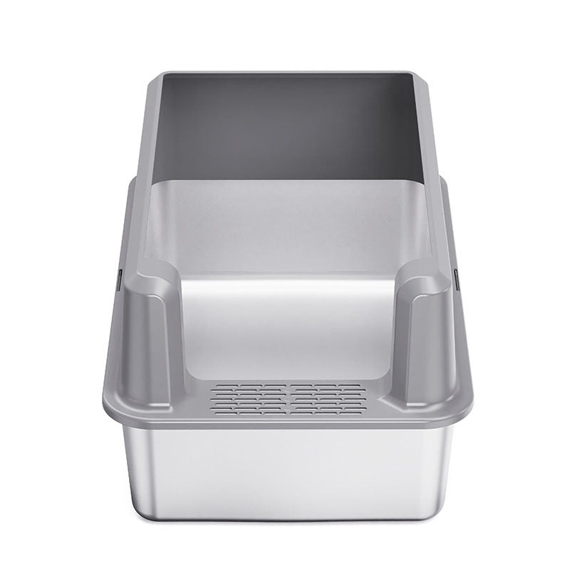 Open-top litter box