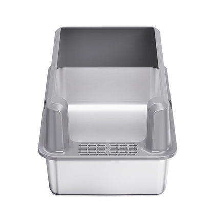 Open-top litter box