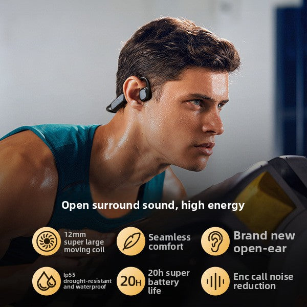 Open-Type Bluetooth Wireless Sports Headphones