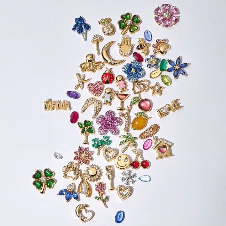 Openable Photo Locket Necklace with Zircon