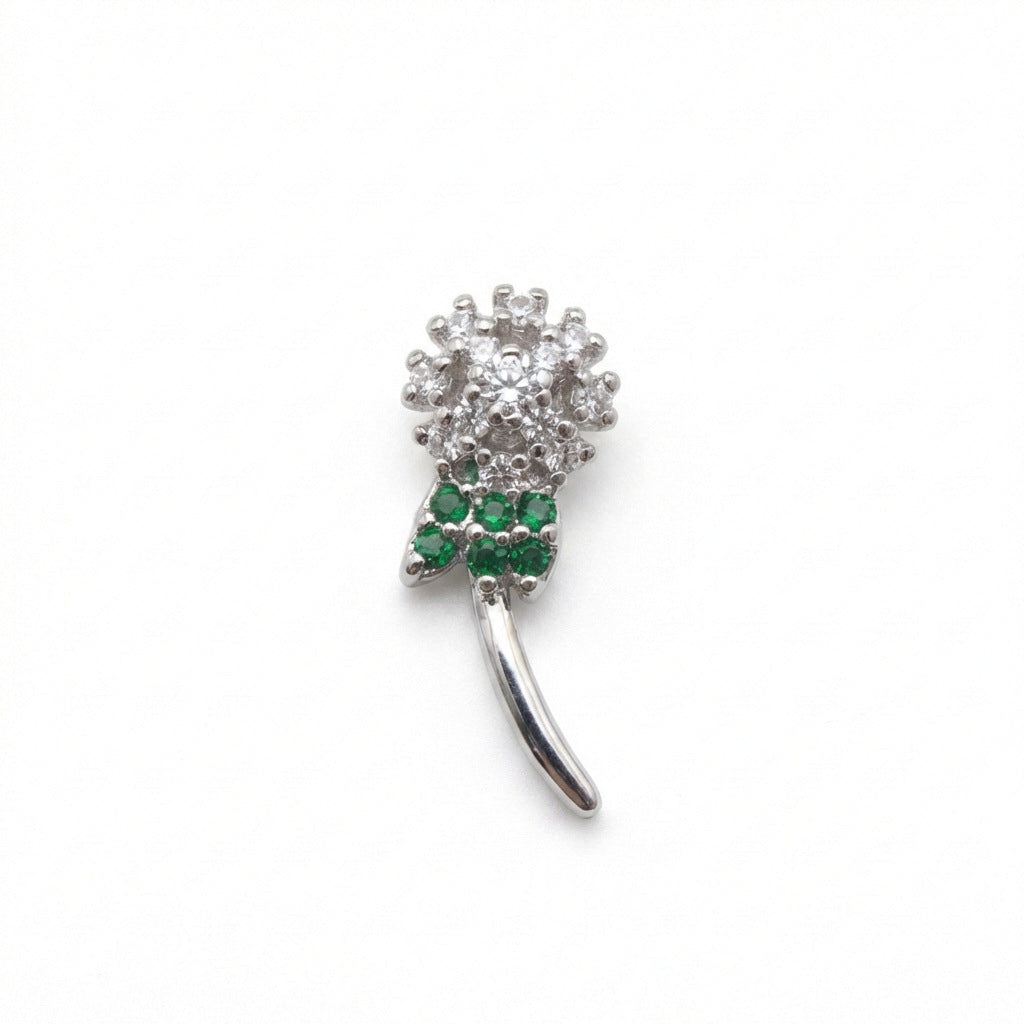 Openable Photo Locket Necklace with Zircon