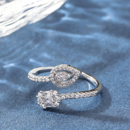 Opening adjustable ring