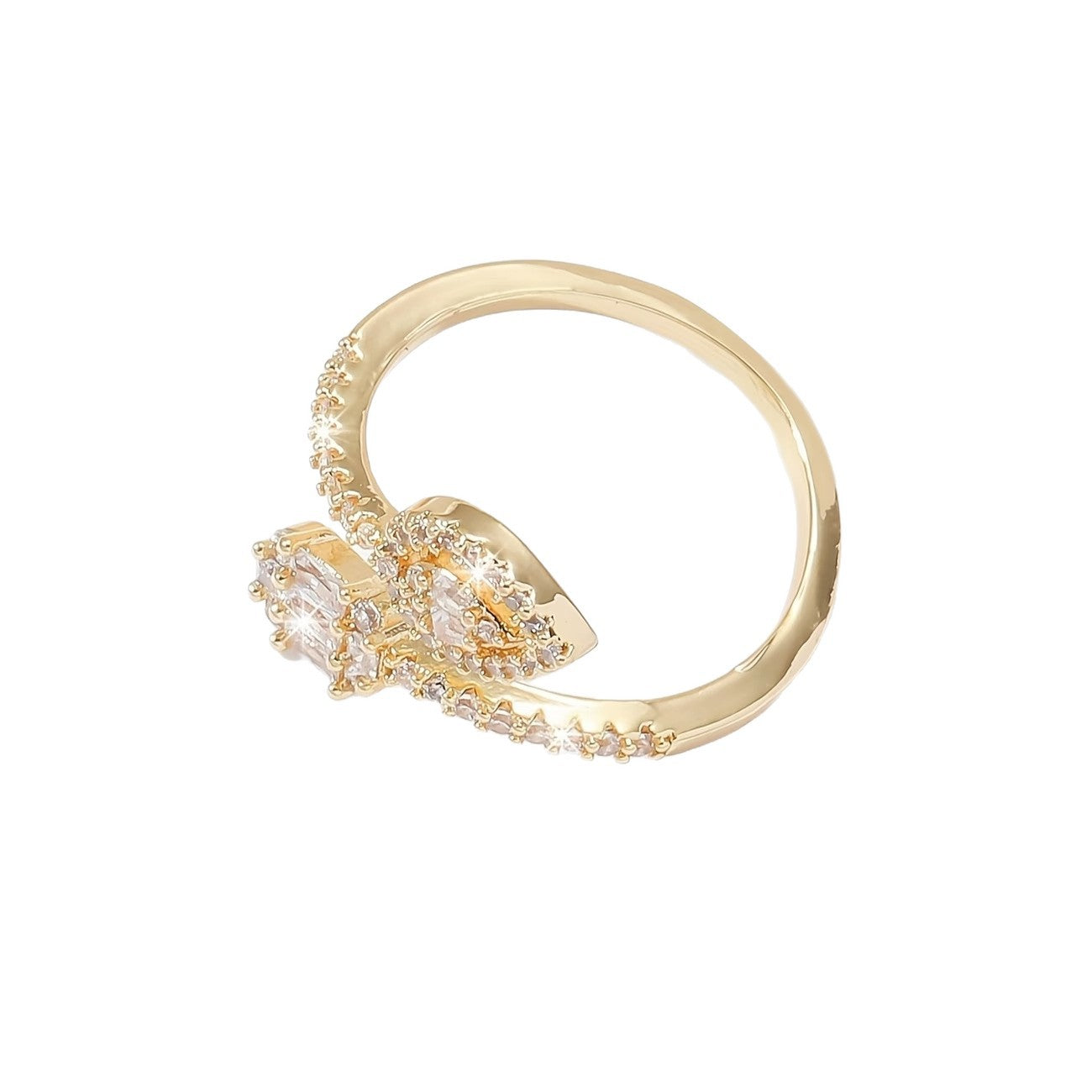 Opening adjustable ring