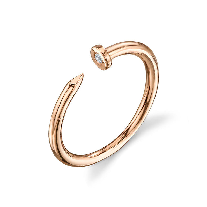 Opening adjustable ring