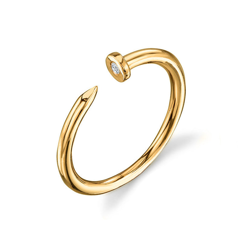 Opening adjustable ring