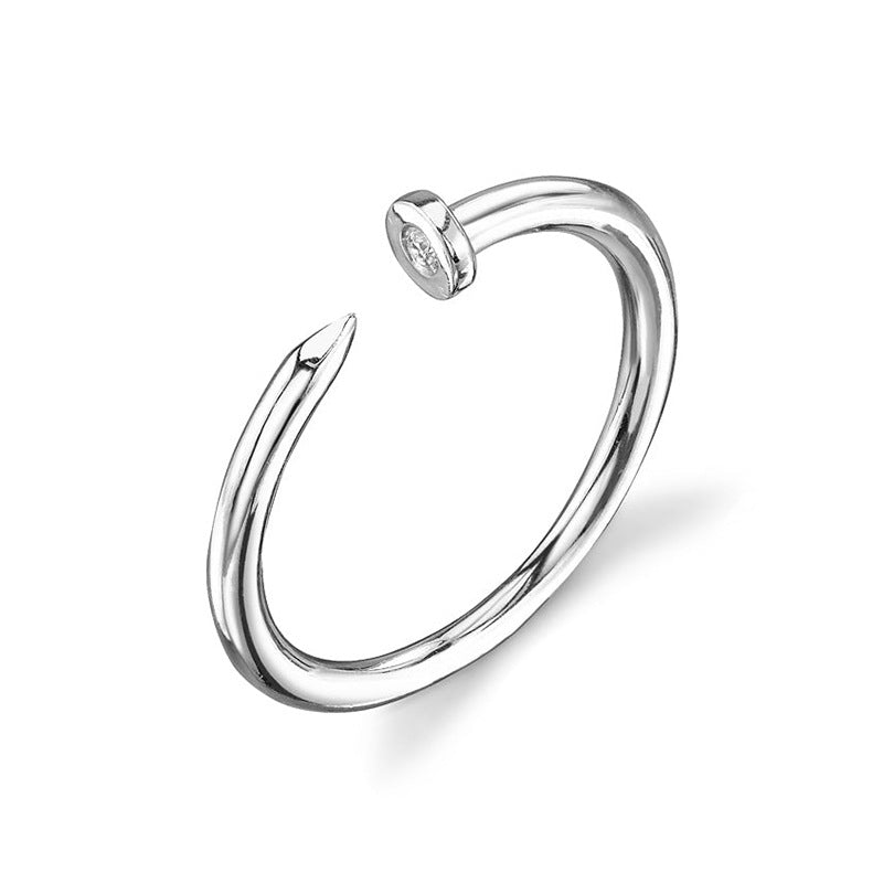 Opening adjustable ring