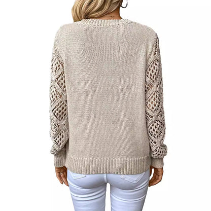 Openwork Knit Sweater