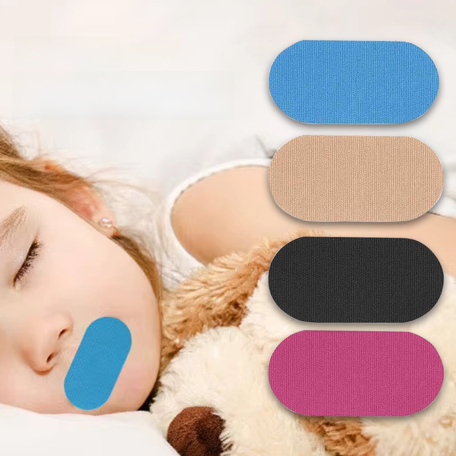 Oral breathing correction patch