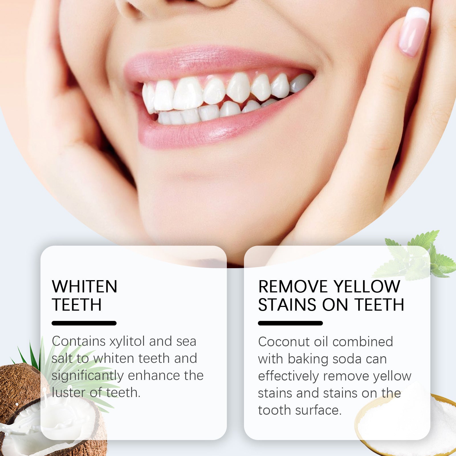Oral cavity cleaning care toothpaste tablets