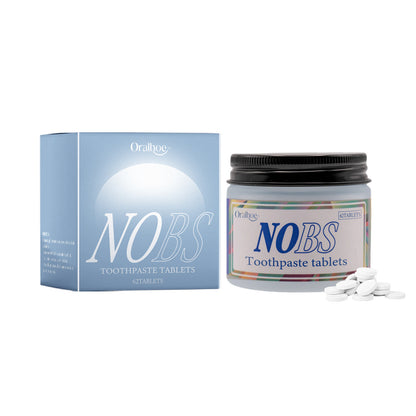 Oral cavity cleaning care toothpaste tablets
