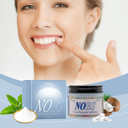 Oral hygiene care toothpaste tablets