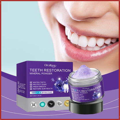 ORALHOE Purple Dental Powder