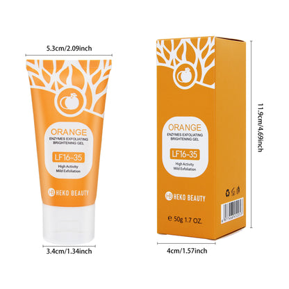 Orange Exfoliating Facial Scrub Gel
