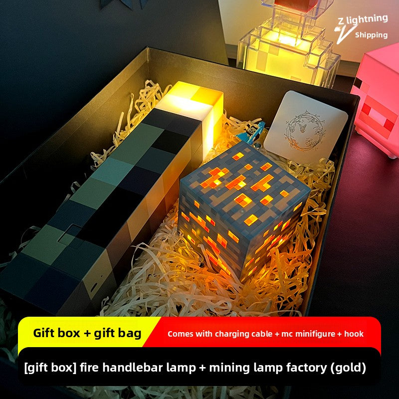 Ore torch lamp