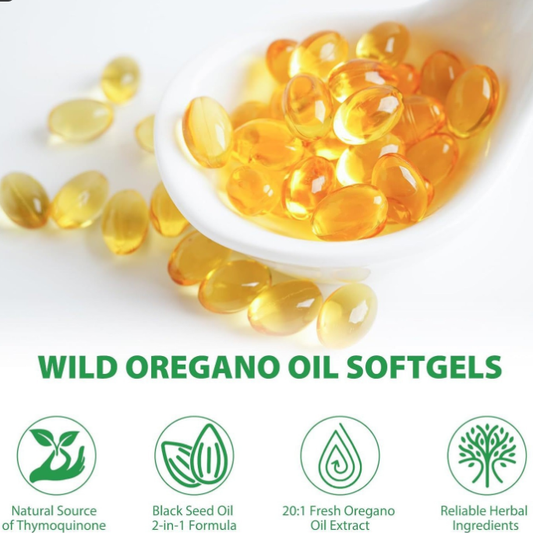 Oregano Oil Soft Capsules 300 Capsules