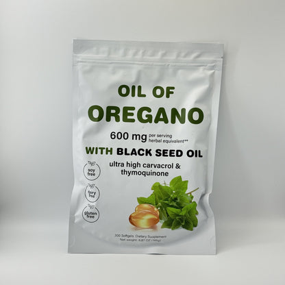 Oregano Oil Soft Capsules 300 Count