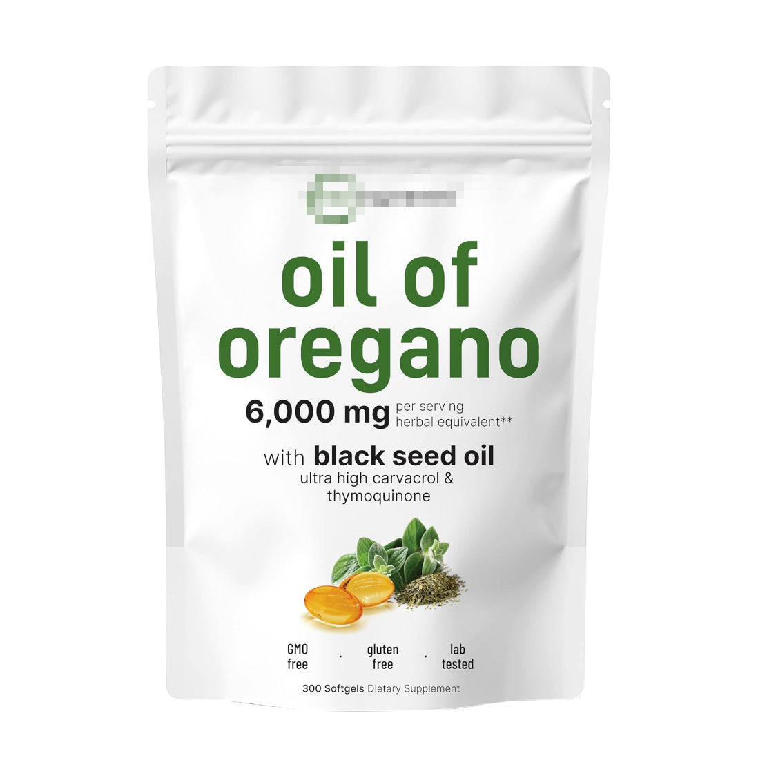 Oregano Oil with Black Seed Oil Softgels
