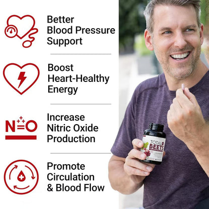 Organic beetroot capsules