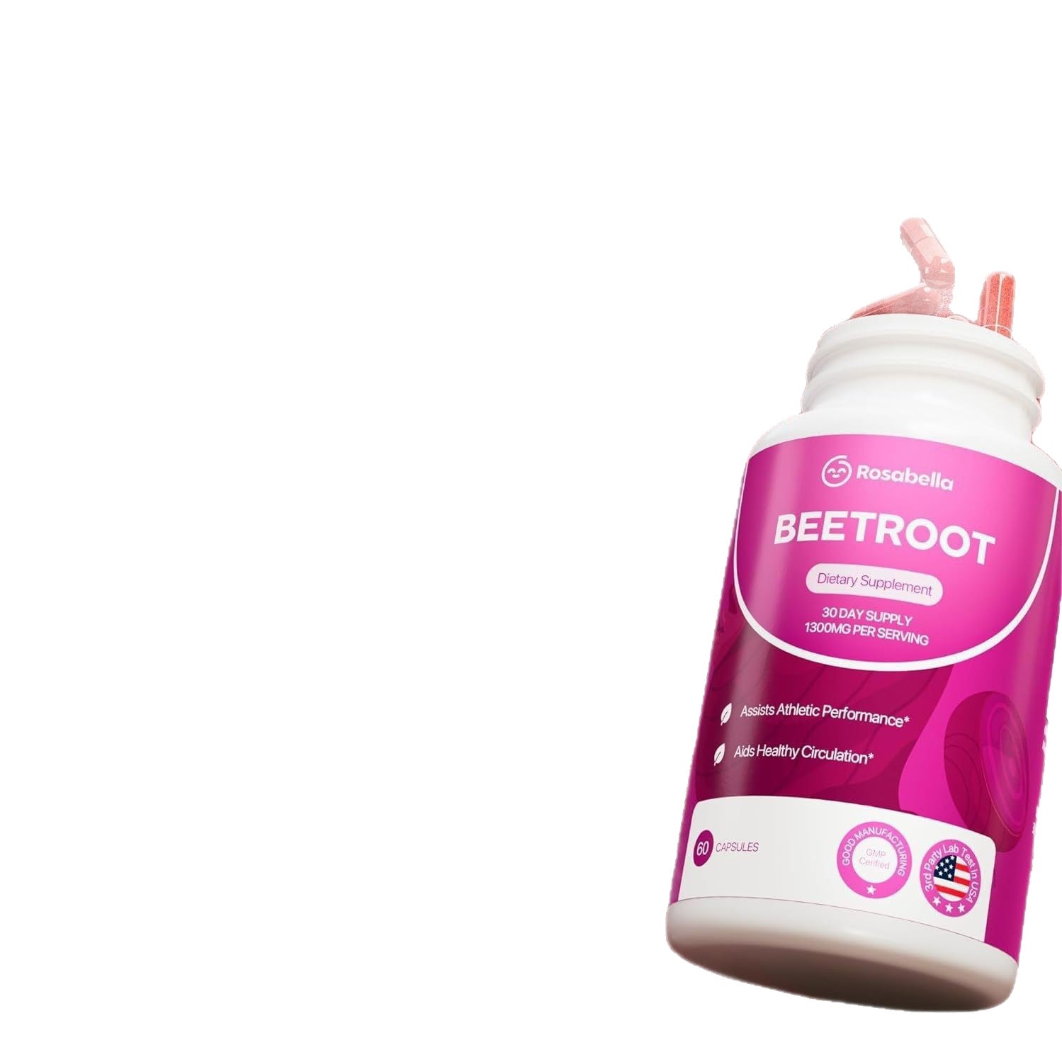Organic beetroot capsules