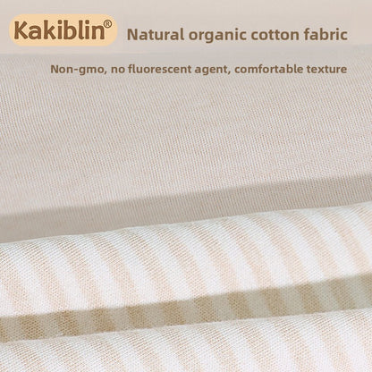 Organic Cotton Baby Teething Hand Rattle Toy