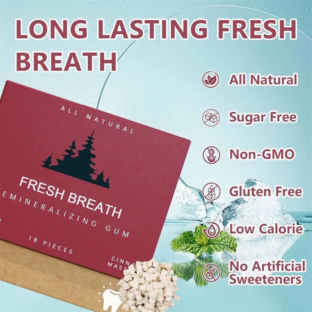Organic MASTIC MINT Sugarless Chewing Gum