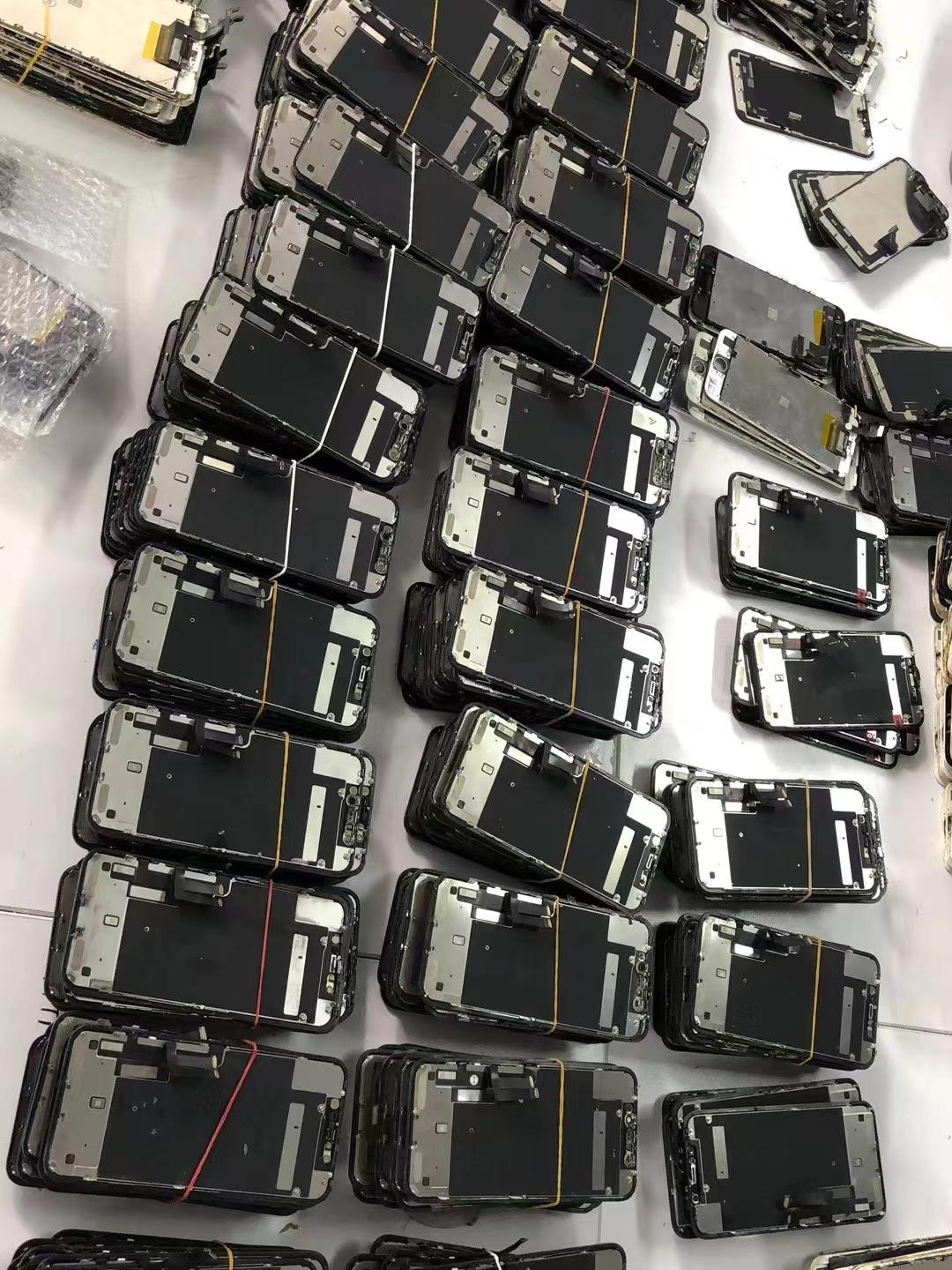 Original Apple X disassembled display panel