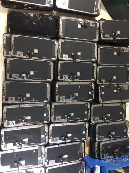 Original Apple X disassembled display panel