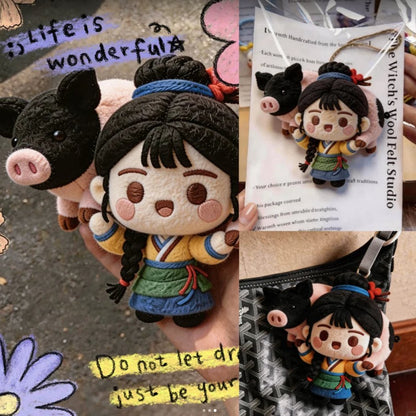 Original Character Plush Doll Hanging Ornament