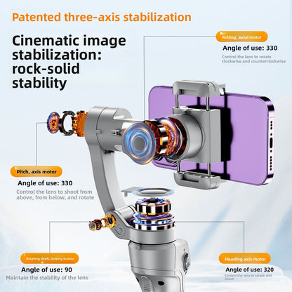 Orthogonal Three-Axis Phone Gimbal Stabilizer
