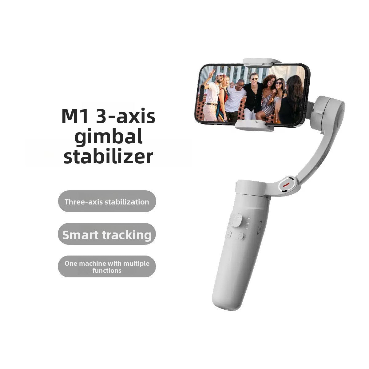 Orthogonal Three-Axis Phone Gimbal Stabilizer