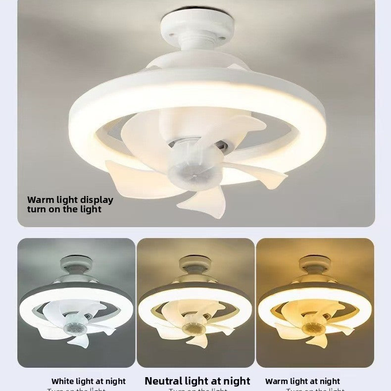 Oscillating ceiling fan light