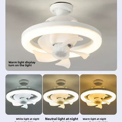 260cm White Shade E27 Base RemoteS