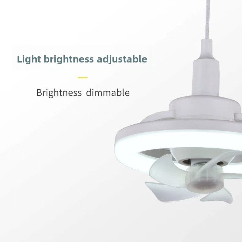 Oscillating ceiling fan light
