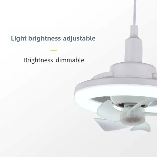 Oscillating ceiling fan light