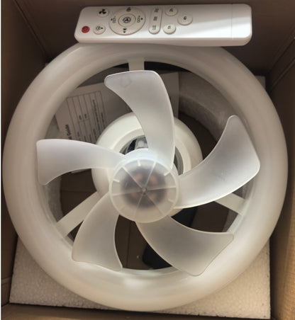 Oscillating ceiling fan light