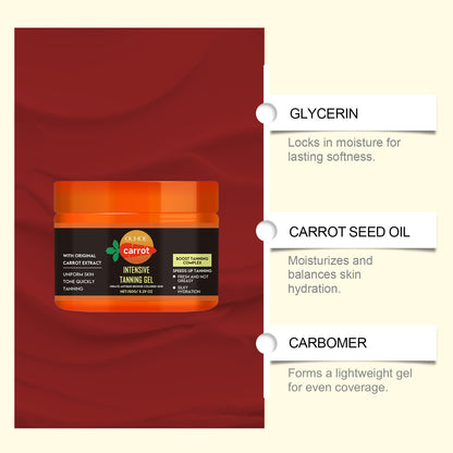 Ouhoe Carrot Tanning Gel