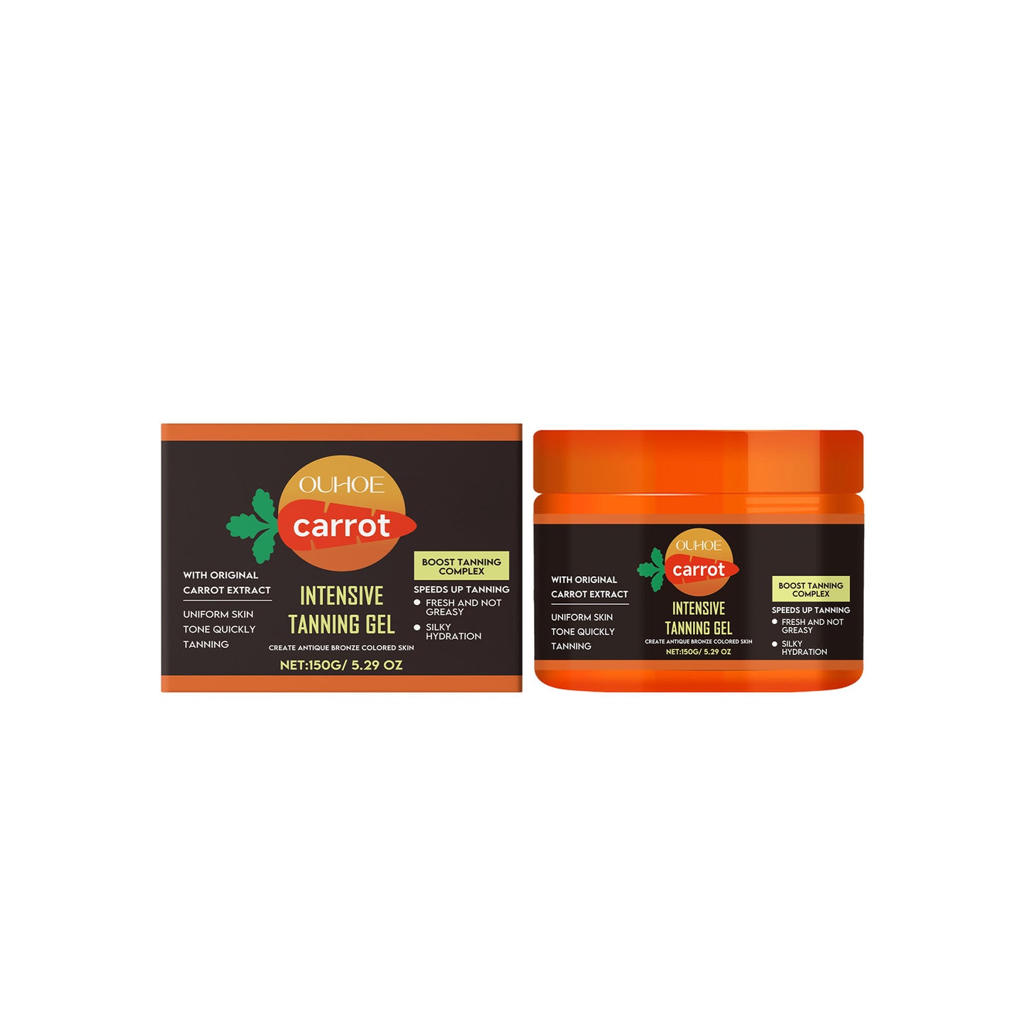 Ouhoe Carrot Tanning Gel