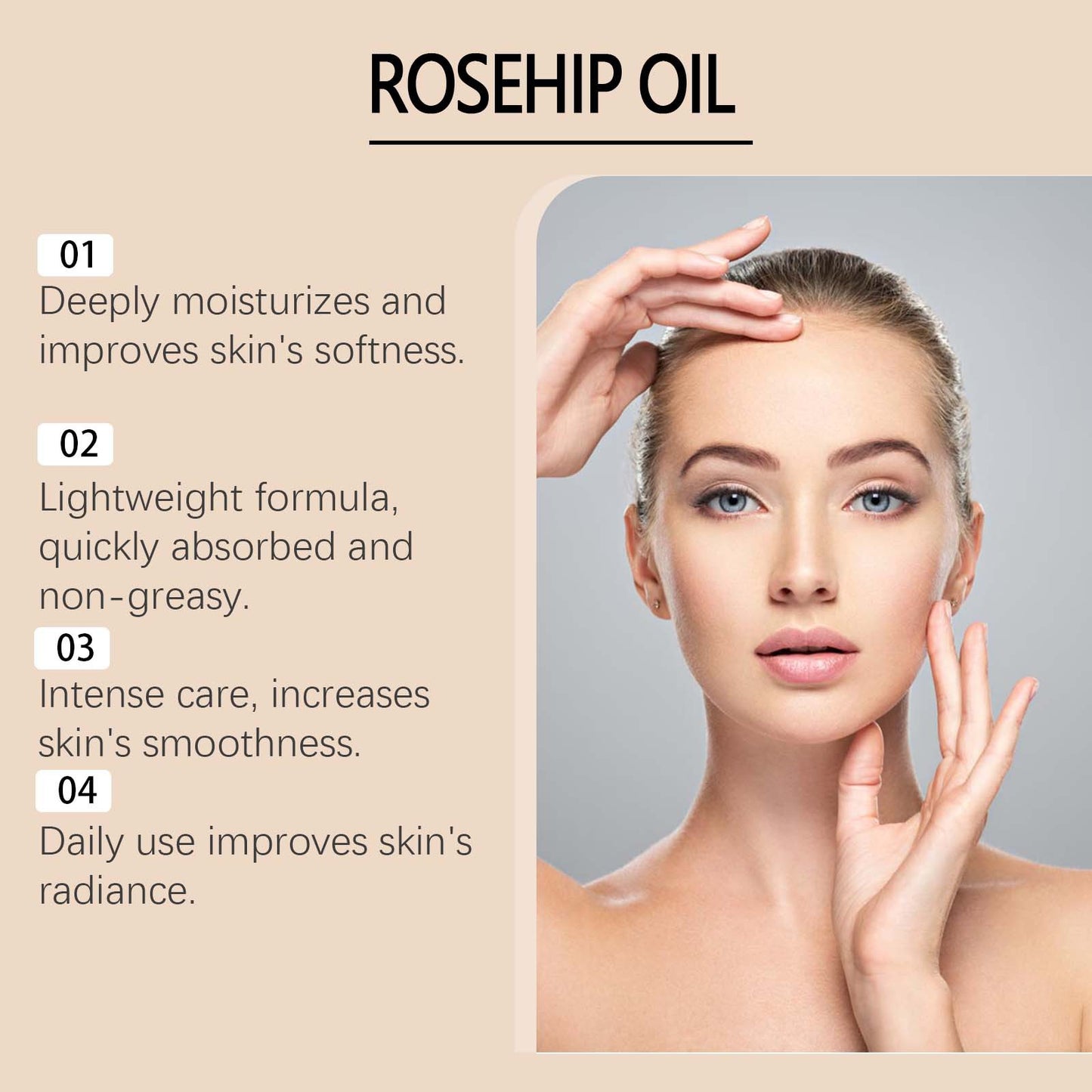 Ouhoe Moisturizing Squalane Facial Essential Oil