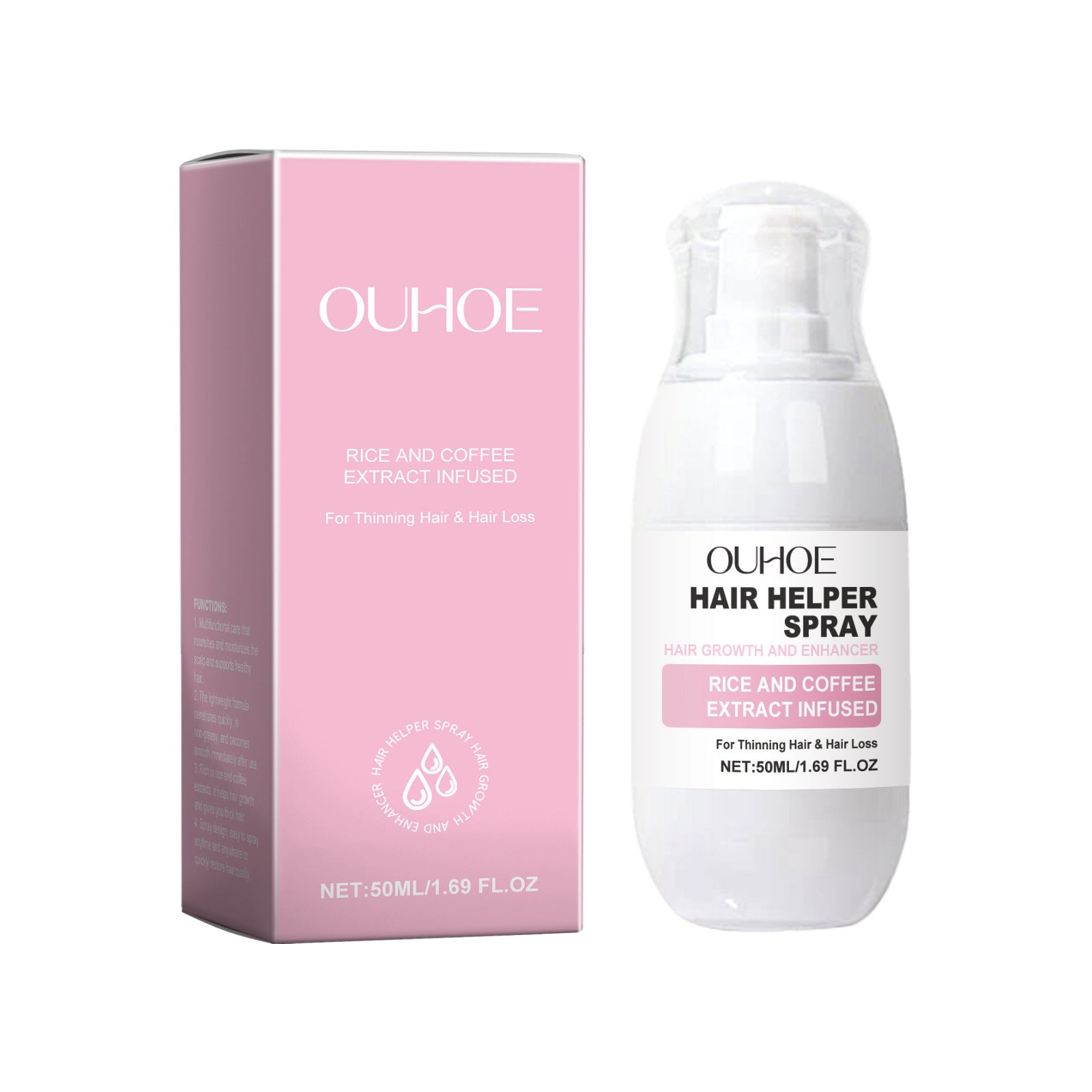 Ouhoe Nourishing scalp and hydrating hair spray
