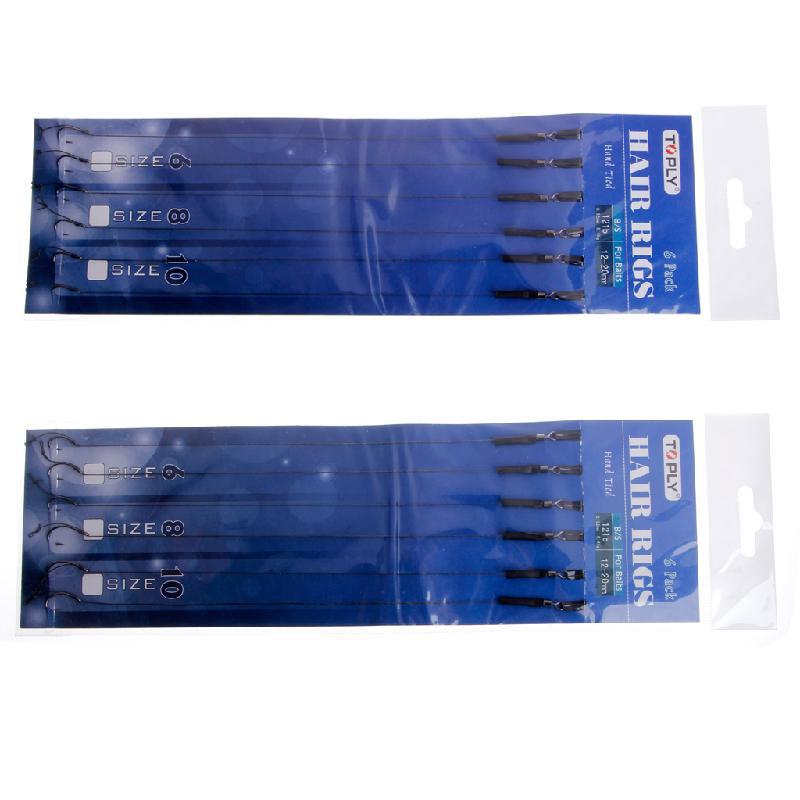 Ouku Handmade Fishing Hooks with Braided Line